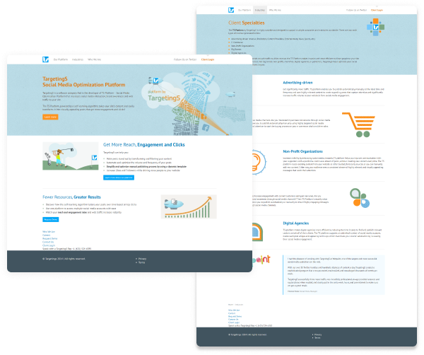 שדרוג אתר WordPress עבור פלטפורמת SaaS