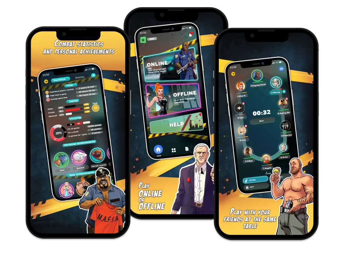 MAFIA World GAME – אפליקציית iOS