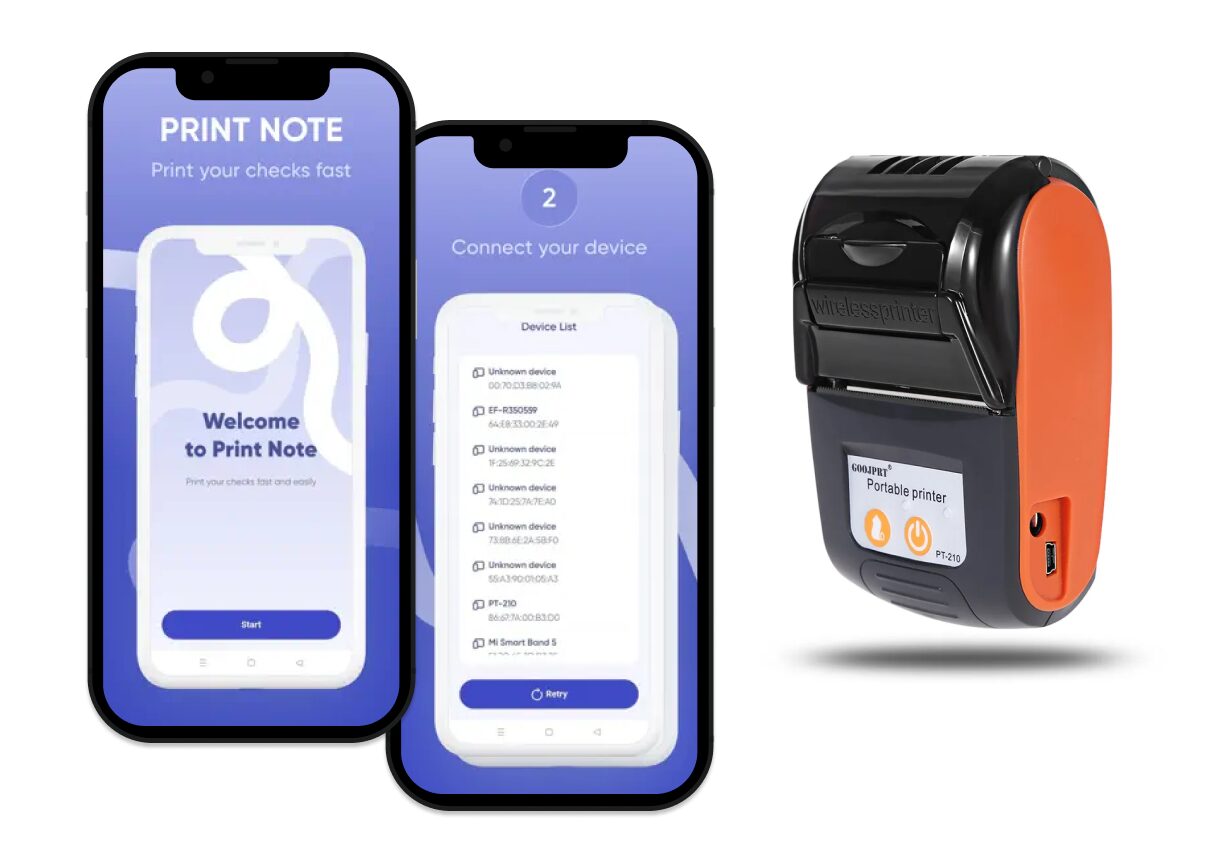 Print Notes – אפליקציות למדפסות תרמיות