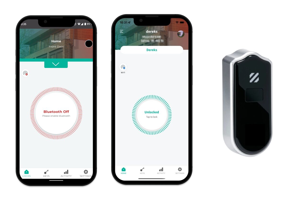 אפליקציות למנעול דלת חכם בתחום ה־IoT (בית חכם) (NDA)